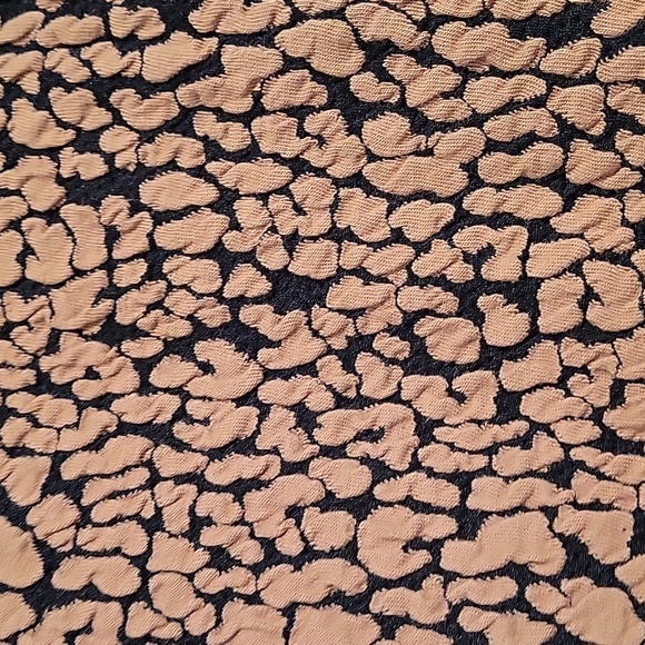 NWT Michael Michael Kors women's as textured pull-on pants in dark camel - Picture 3 of 10